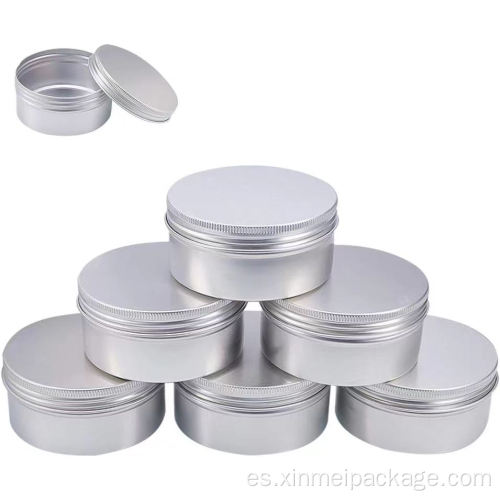 200G 6.7oz Big Big Round Aluminium Tin Jars